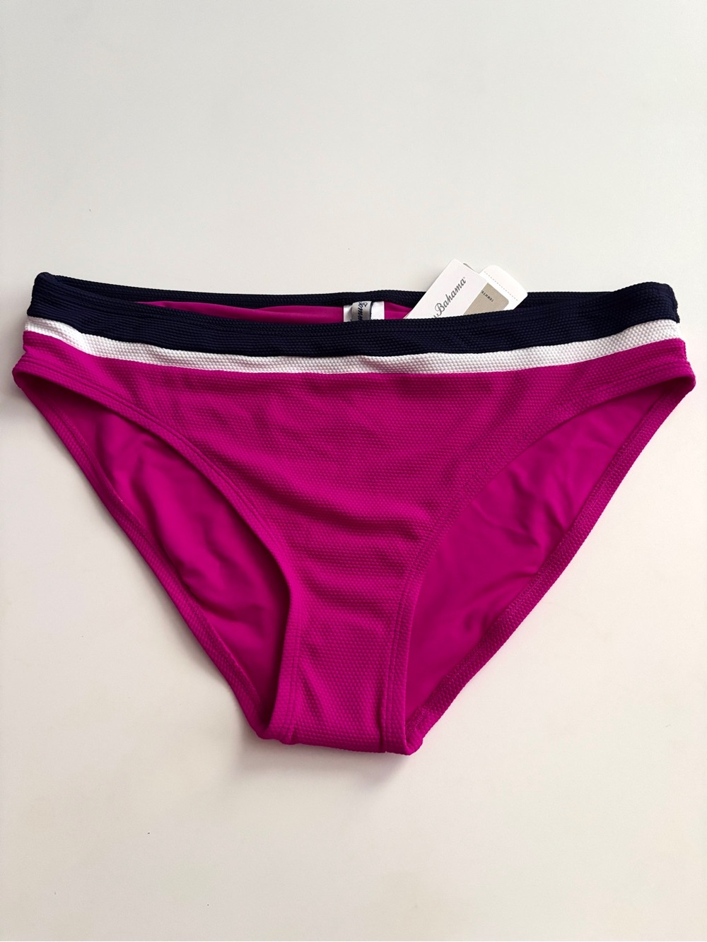 Tommy Bahama Swim Bikini Bottom Nwt Island Cays Colorblock Hipster Pink Maui